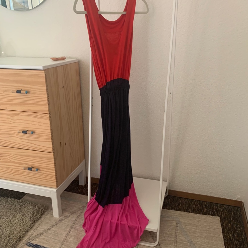 Marc By Marc Jacobs Color Block High-Low Dress - image 3